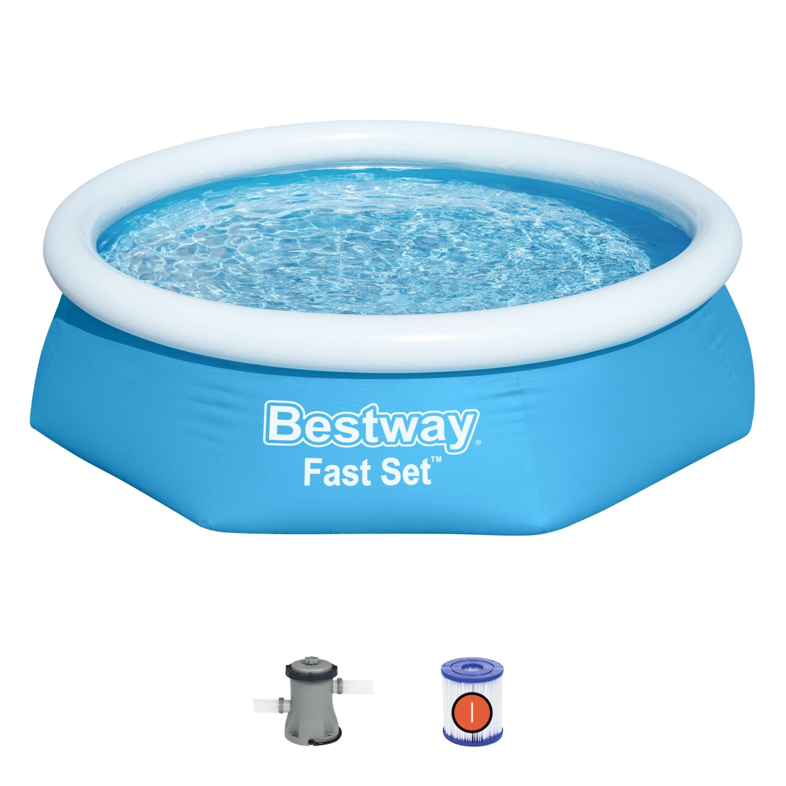 Piscine hors-sol BESTWAY rond Diam.2.05 x H.0.61 m