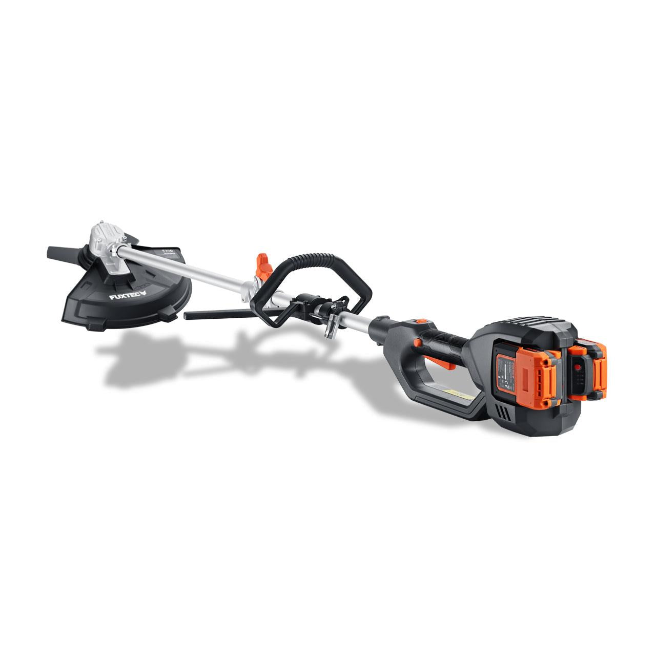 Débroussailleuse à batterie 2x20V FUXTEC FX-E2MSSET Set avec 2 batteries 2Ah et double chargeur 2,4A - vue produit